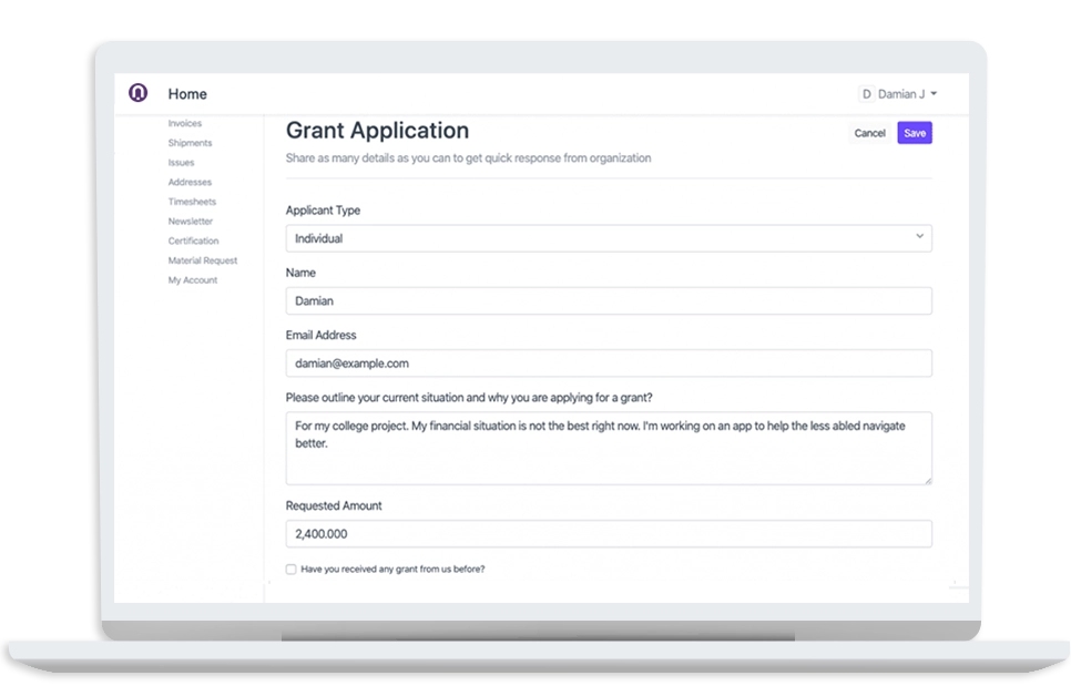 7.-Grant-Application